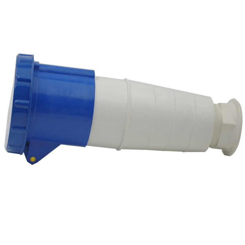 工业插座233连接器耦合器明装母插座3P63A 防水插座 IP67 220V3孔