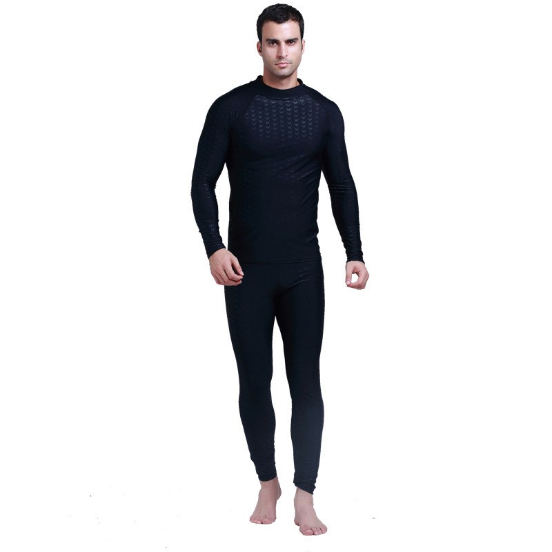 SBART新款鲨鱼皮男式装备时尚男款潜水服冲浪皮划艇浮潜服冲浪服