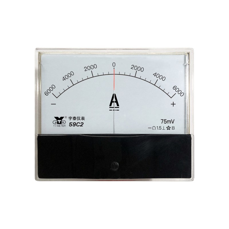 59C2正负电流表75mv需带分流器50A100A双向直流200A 300ADC 120