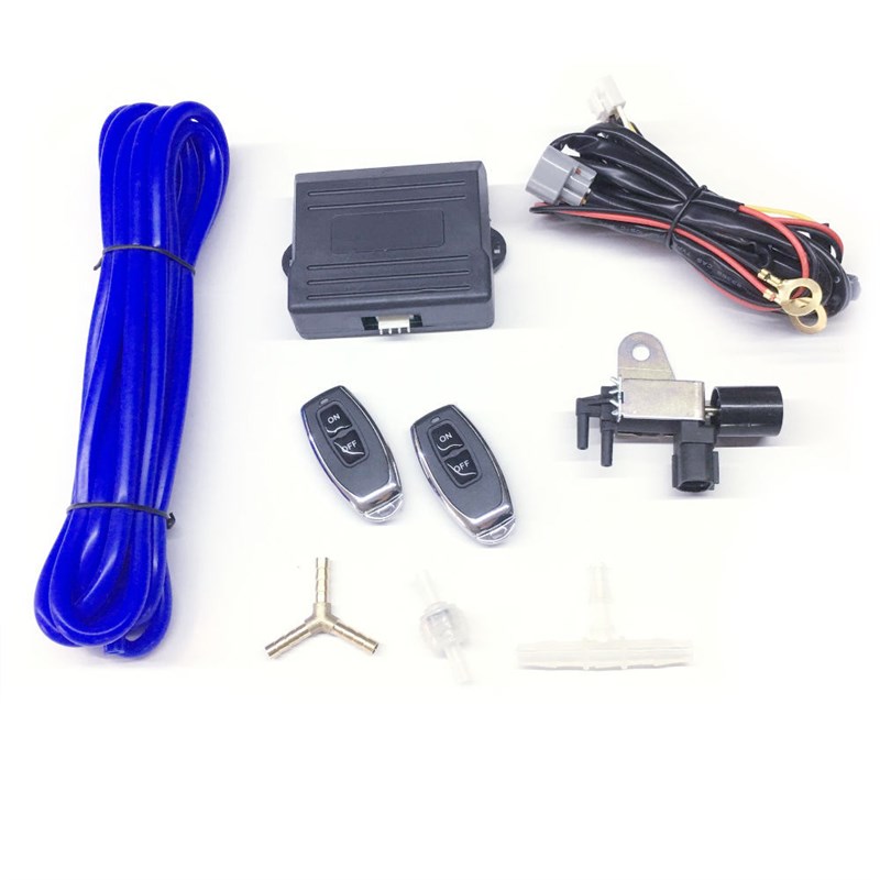 排气变声控制器汽车排气改装配件 电子排气阀门遥控器12V电磁阀