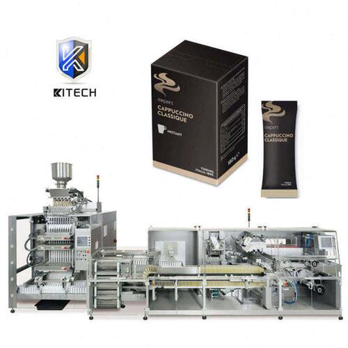 Automatic High Speed Stick Coffee Sachet Cartoning Machine