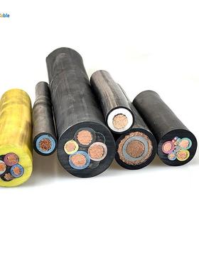 RLR垃圾吊电缆渣吊/管片吊机聚氨酯卷筒电缆抗拉卷筒抓斗电缆线