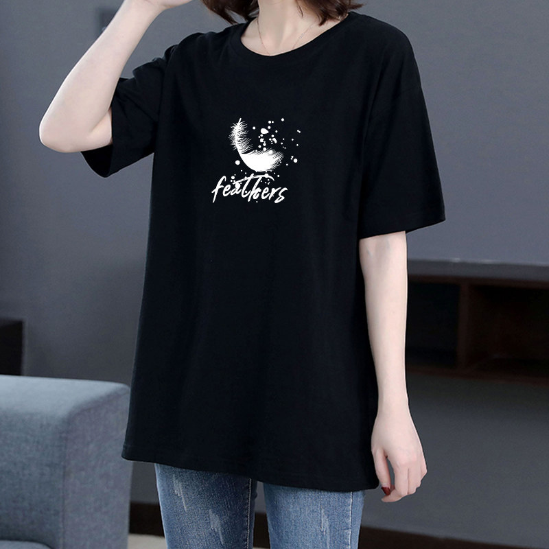 清仓捡漏专柜撤回正品女装外贸~中老年妈妈清仓短袖中长款大码T恤