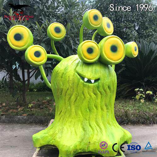 大型仿真拟人海草植物纯手工制作电动机械模型动态声音组合植被