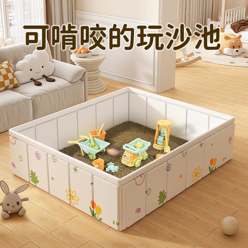 儿童决明子玩具沙池套装宝宝室内家用大颗粒玩沙子铲沙.滩挖沙工