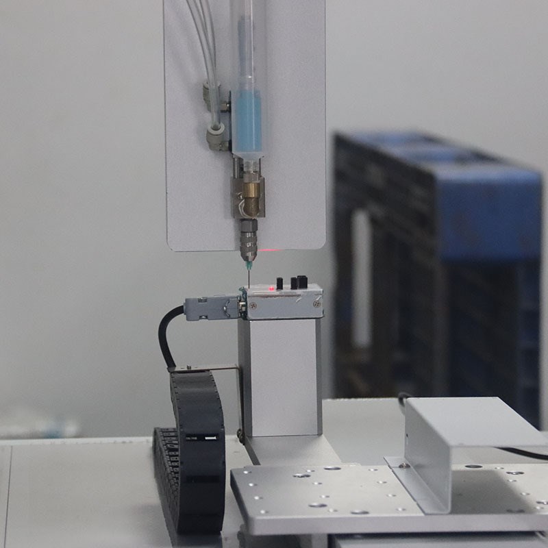 全自动局部视觉点胶机喷胶机CCD定位微小间隙高速精密喷射点胶机