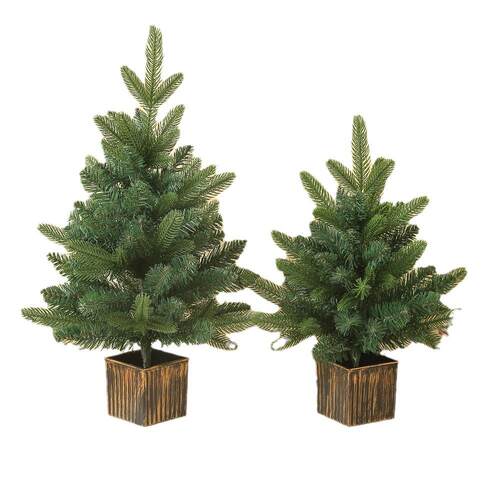 高档家用聖誕树套装仿真PE金盆桌面圣诞树christmas tree跨境