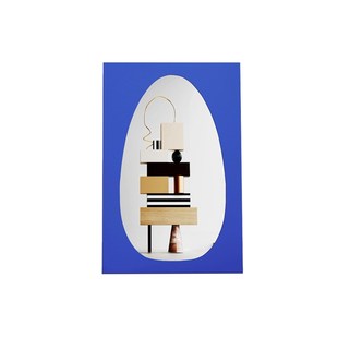 家用落地镜设计师水滴镜全身穿衣镜卧室装 饰少女镜轻奢不规则镜子