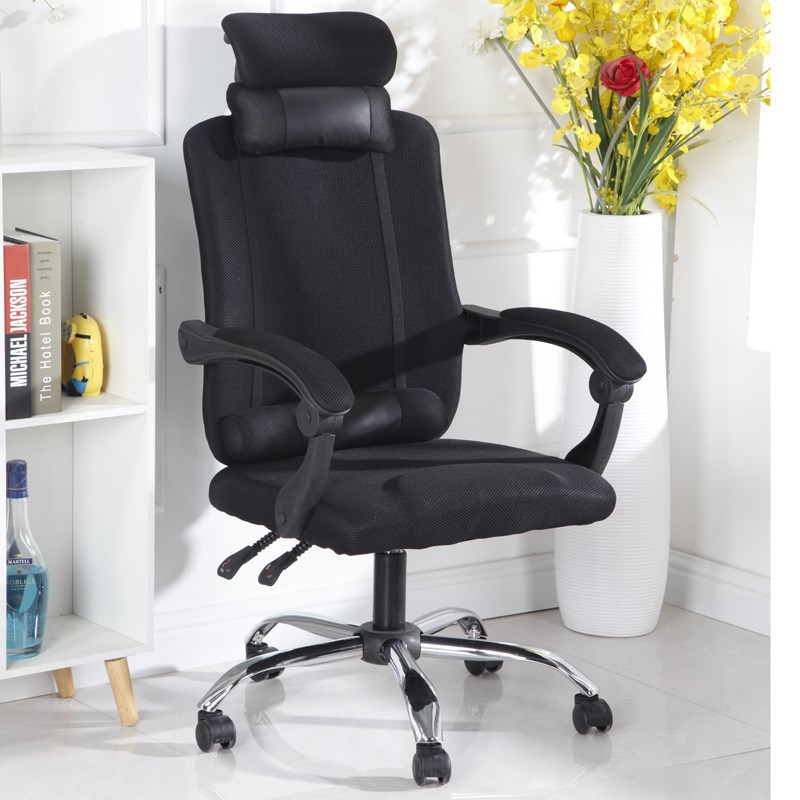 办公椅升降旋转电脑椅网咖电竞游戏椅带搁脚头枕可躺懒人椅主播椅