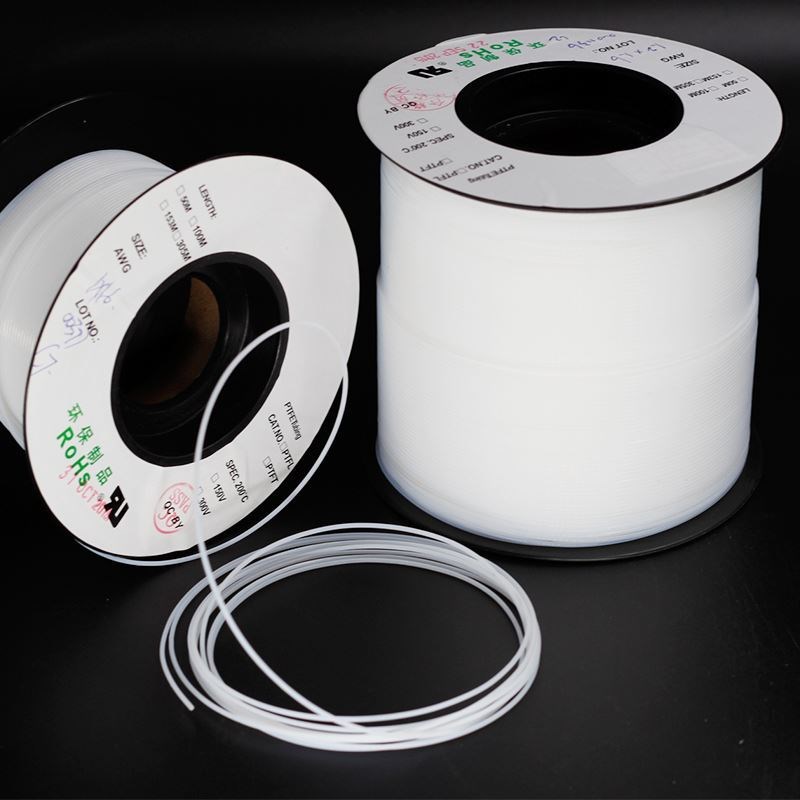 热卖铁氟龙包塑包棉线编织管四氟ptfe钢丝尼龙银丝硅胶红蓝编织管