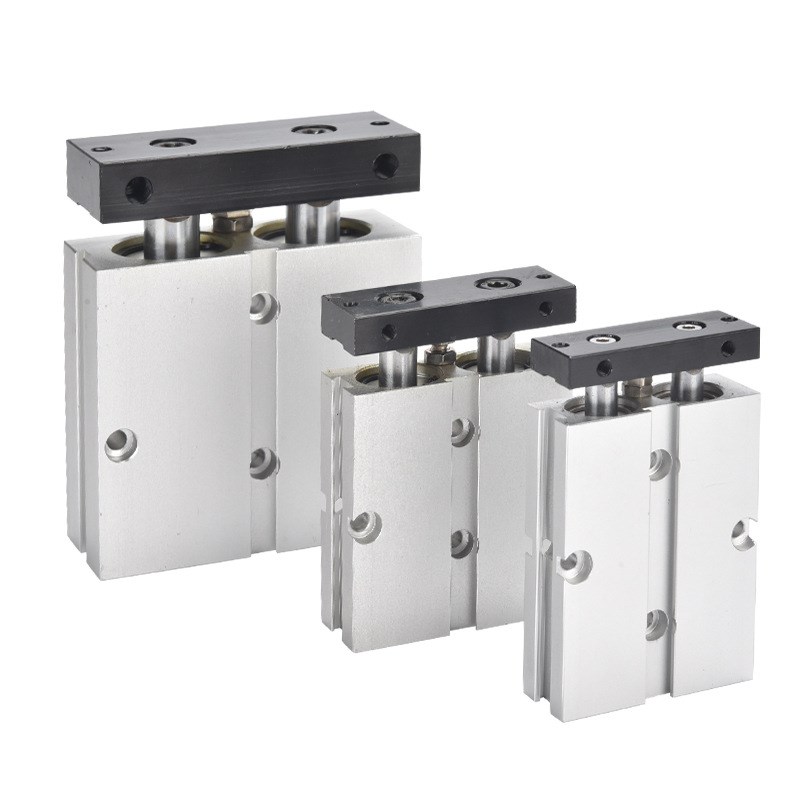 双轴双杆大推力小型气动单向气缸TDA/TN/20X10/20/30/40/50/75/90