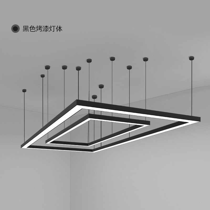 台球厅灯电玩城网咖模块2024新款炫彩星空造型吊灯台球室氛围灯