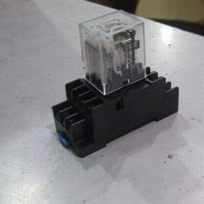 H沪工 3  L带脚继电器3PP底座24V  带11小型DC H5H5H指示灯