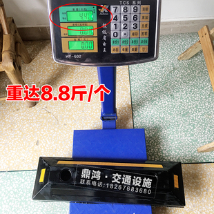 橡胶车轮a定位器实心挡车器停车位倒车垫车库止退限位阻车交通设