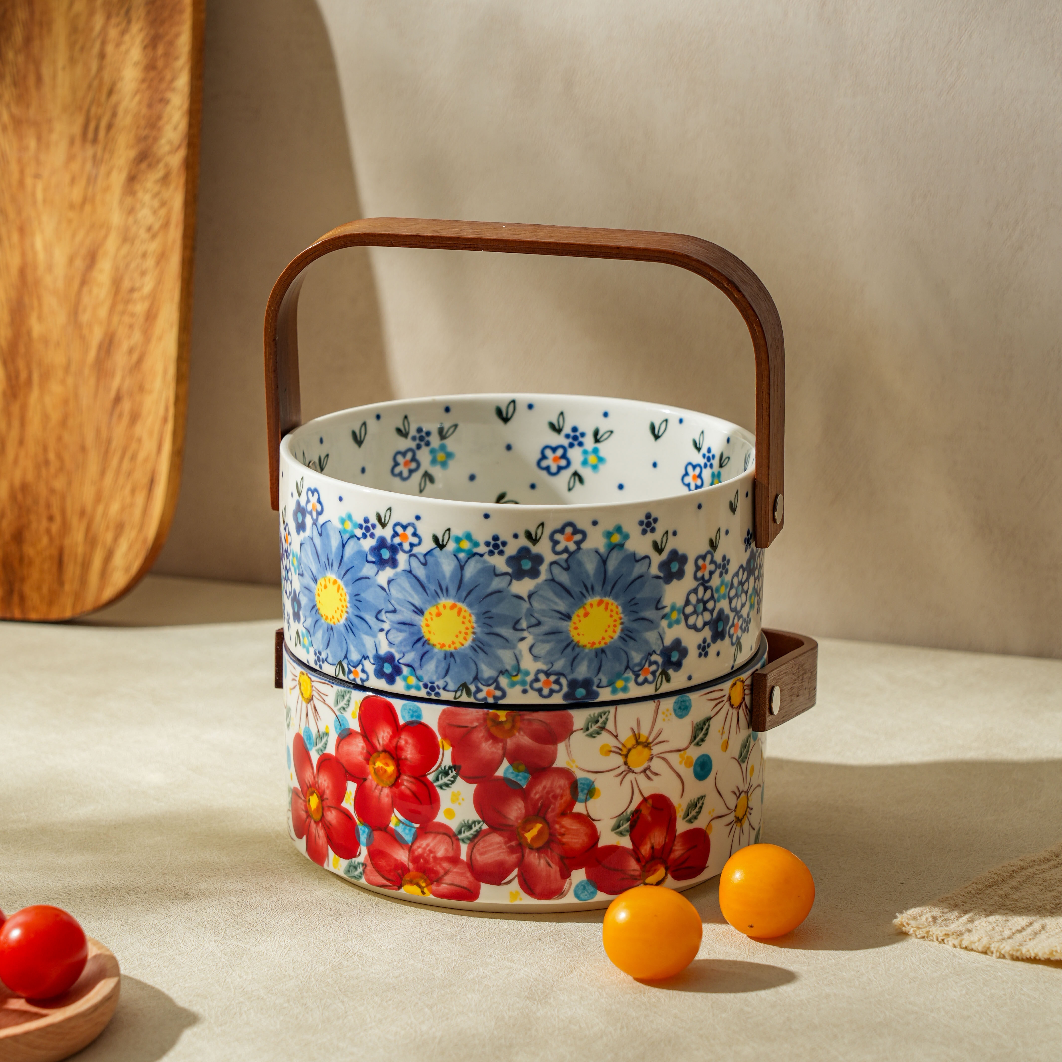 【团长专享】勿忘我/半夏-水果提篮拍2