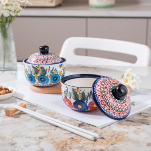 【老刘福利】西里西亚-4.5英寸带盖炖盅两个装