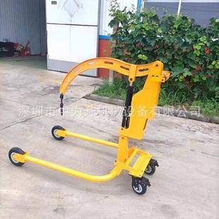 小型吊机可折叠手摇家用电动车轻型随车小吊车 移动便携式