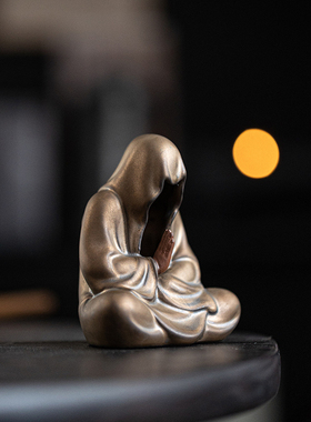 创意无相佛摆件陶瓷n人物工艺品客厅书房茶室禅意空间装饰造景摆