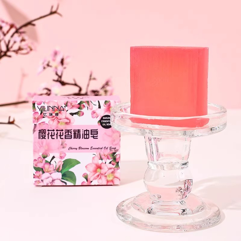 茉莉花皂乌斯曼何首乌皂薰衣草皂樱花皂家用精油皂GB1