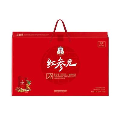 山姆会员店代购红参元力50ml*45包韩国原装进口养生送礼礼盒