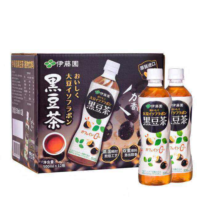 山姆 伊藤园黑豆茶500ml香脆煎焙日式风味 伊藤园黑豆茶 植物饮料