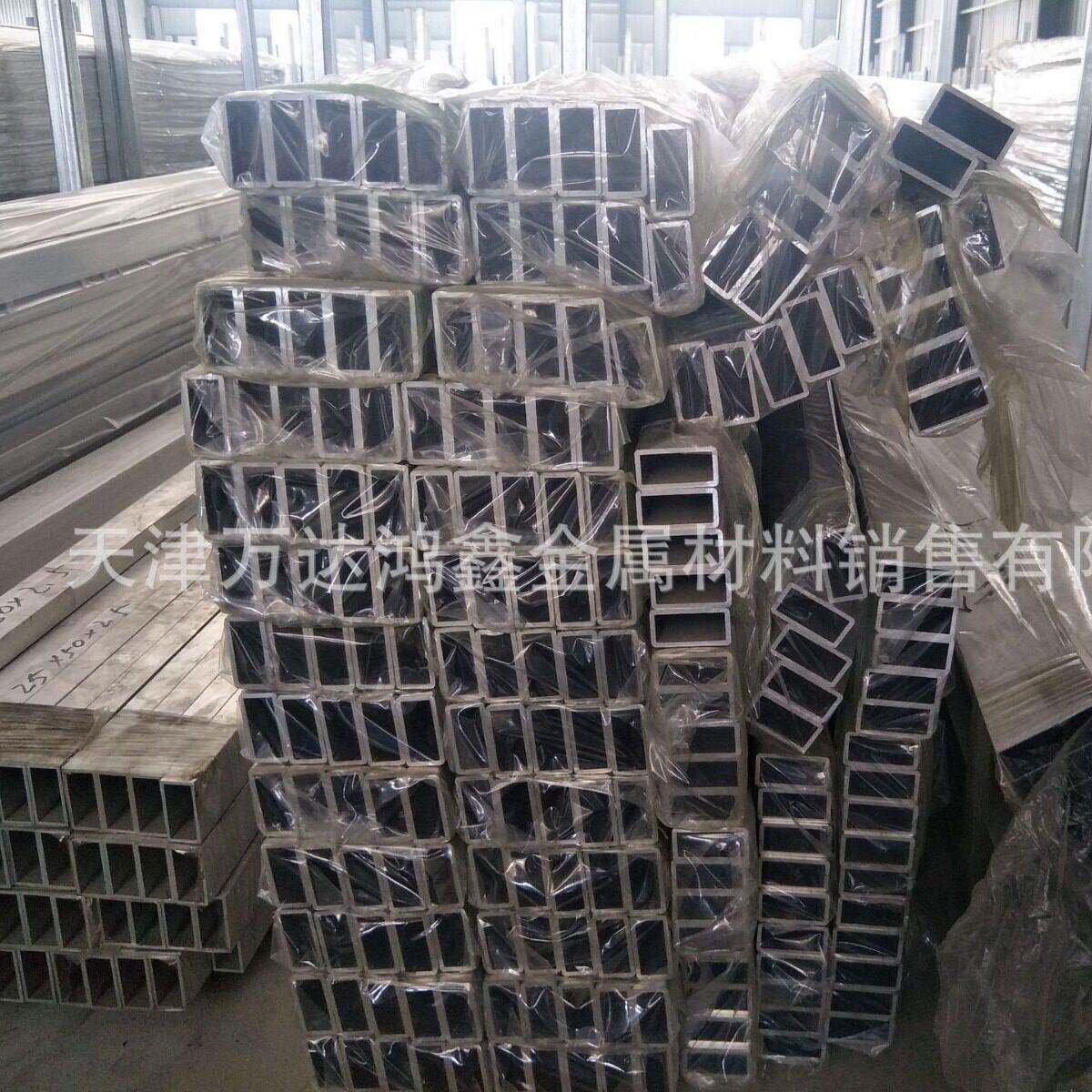 天津挤压铝方管型材，6061铝方通厂家，2A12工业铝合金方矩管