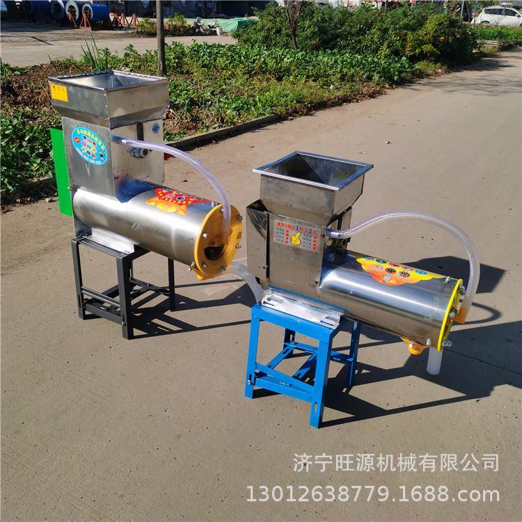 三湘电淀粉机视频 山药葛根渣浆分离机 洋芋粉碎机打粉机