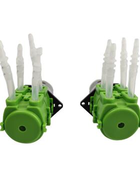 G328D 双头蠕动泵 平板款 绿色 24V 2mm*4mm OS4320-5