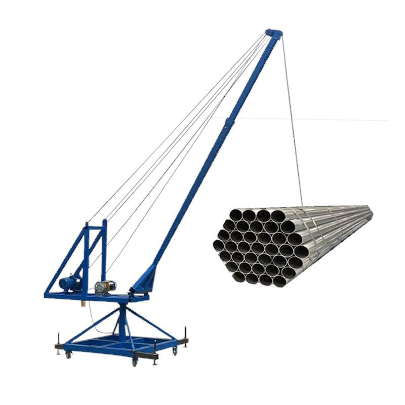 长臂钓鱼机渔塘水库起鱼小型吊机可旋转起鱼机220v80v提升吊机