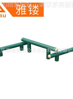 14382室外健区身径平衡 户外体路育运动器材 公园小木健身器械