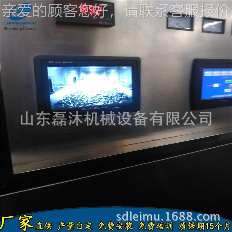 隧道式瓜子智能产炒机 葵花货籽微波连续X熟生烤香化设备