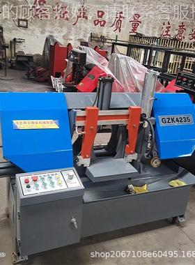 435型24235钢筋带锯床自动螺钢水锯床切液压金属型纹材割机钢筋锯