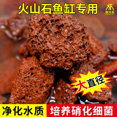 火山石鱼缸专用颗粒天然滤