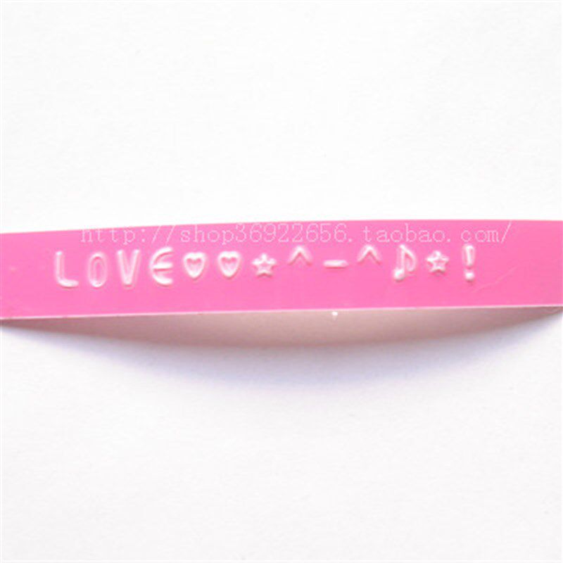 全国 韩国MOTEX E- 可爱字体标签机/DIY刻字机/立体打字机