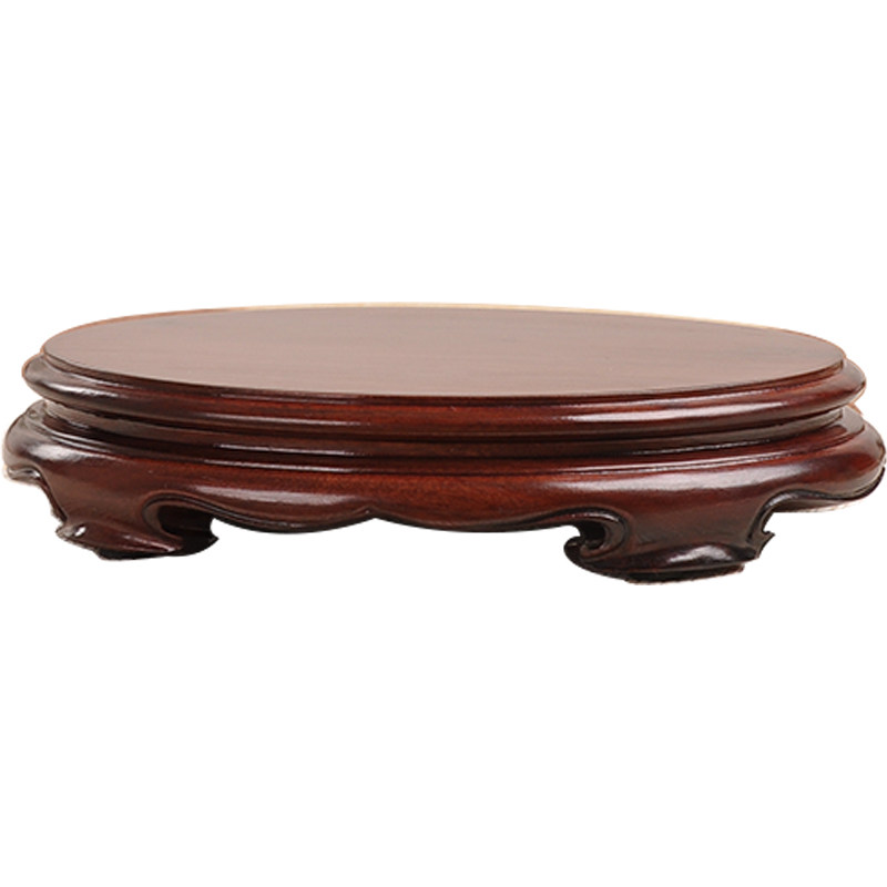 现代椭圆形整木奇石玉器茶壶茶具盆景盆景底座实木托架,家居饰品,木雕,淘宝优惠券,粉丝福利购,淘宝优惠卷