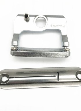 祖奇平头锁眼机针织面料托板压脚 钮门车 针织圆弧针板