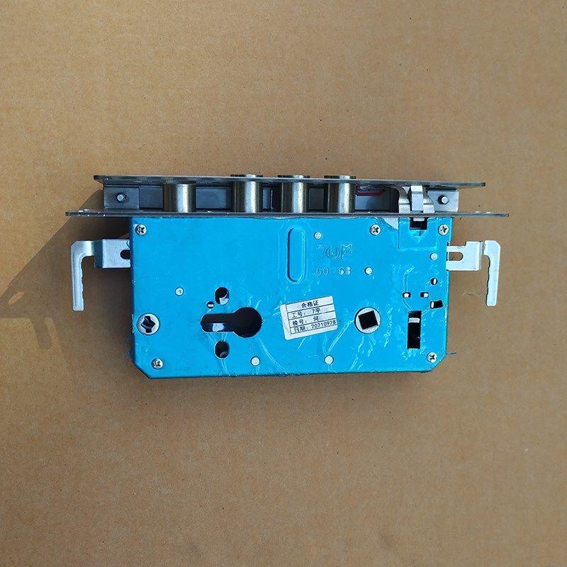 步阳万嘉新多千秋门带防撬耳朵指纹锁快活单排U型忠恒9锁体