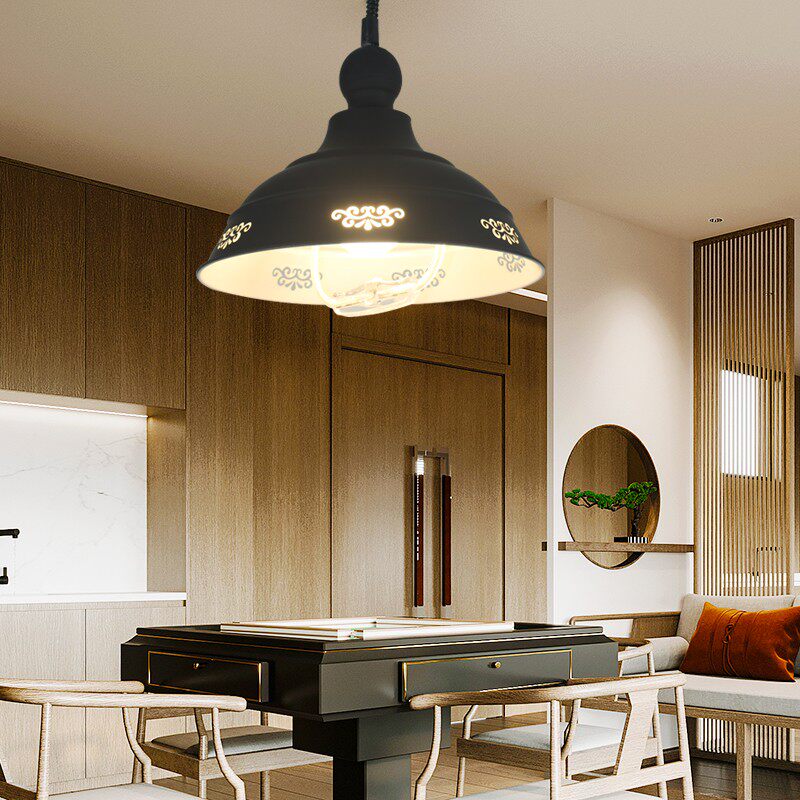 棋牌室升降灯麻将吊灯铝材灯罩拉伸吧台灯火锅店灯具,家装灯饰光源,餐厅吊灯,淘宝优惠券,粉丝福利购,淘宝优惠卷