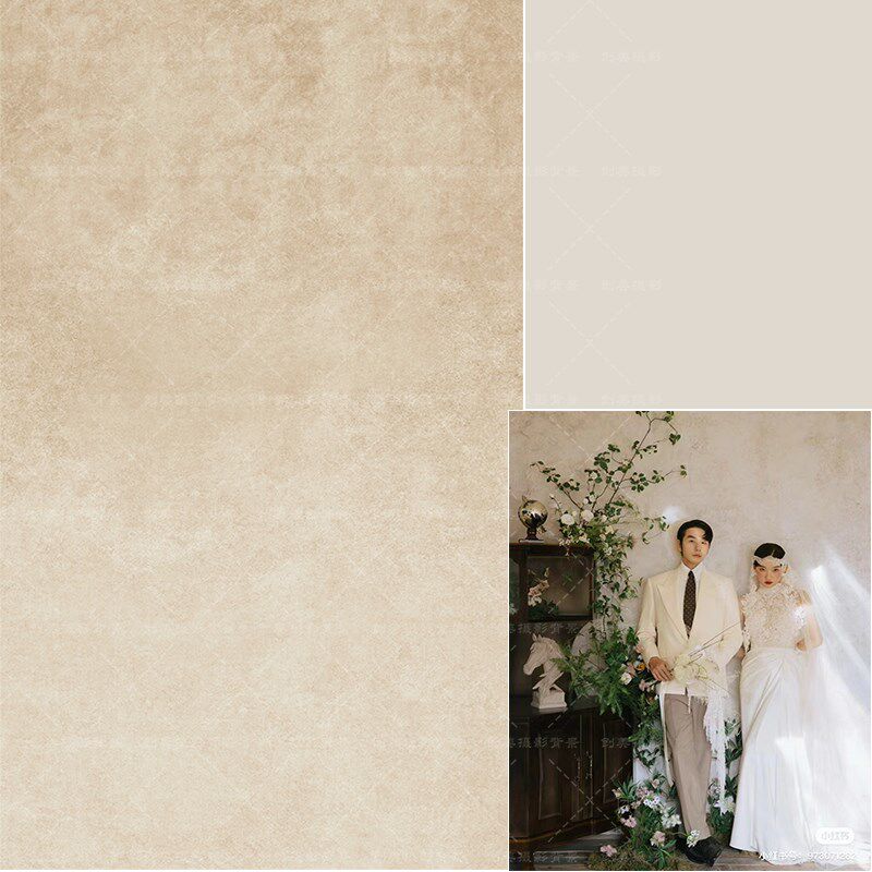 室内黄油画布拍照背景纸婚纱油画摄影背景纸级复古背景布