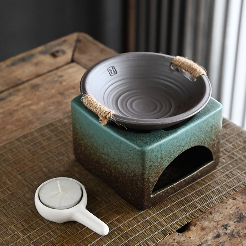 新陶瓷香薰炉蜡烛加热温泡茶炉煮茶炉底座咖啡豆干烧提香器,家居饰品,香薰炉,淘宝优惠券,粉丝福利购,淘宝优惠卷