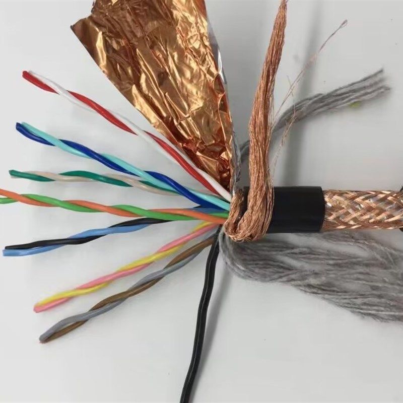 T高柔拖炼屏蔽电缆线2      多芯耐弯折机器手臂控制线,电子/电工,护套线,淘宝优惠券,粉丝福利购,淘宝优惠卷