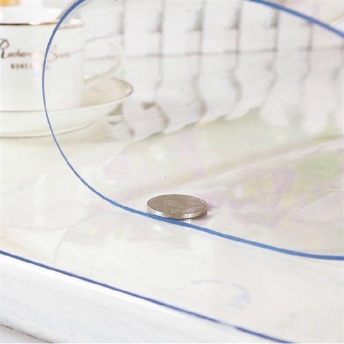 皮垫软桌面玻璃磨砂水晶板桌布塑料餐桌垫长W方形茶几胶皮