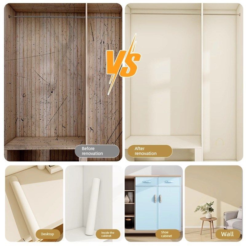 贴纸家具翻新专用墙纸自粘防水防潮防霉柜子抽屉内部改色贴膜,家居饰品,软装墙贴,淘宝优惠券,粉丝福利购,淘宝优惠卷