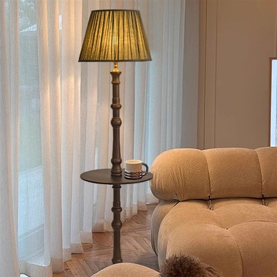 复古落地灯卧床头灯卧室房间书房客厅装饰灯高级感氛围灯