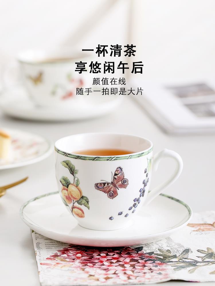 茶杯下午茶红茶杯子礼欧式奶茶咖啡杯碟装