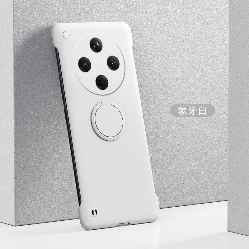 手壳边框指环支架款半包边超硬壳散热保护裸手感车载磁吸级感