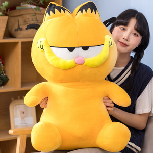 正加菲猫公仔猫咪玩偶喵星毛绒爱睡觉床上大号抱枕