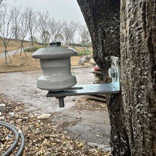 电力瓷瓶绝缘子新能源车光伏电线支架220v三相电网线通电老式瓷壶