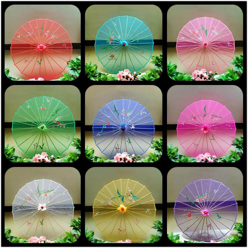 舞蹈伞演出道具伞透明绢纱伞江南古典装饰伞广场跳舞伞工艺油纸伞,家居饰品,工艺伞,淘宝优惠券,粉丝福利购,淘宝优惠卷