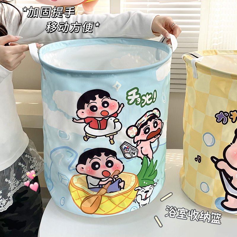 小新收纳桶超大容量脏衣篮可爱脏衣篓折叠收纳筐脏衣服娃娃洗衣篮